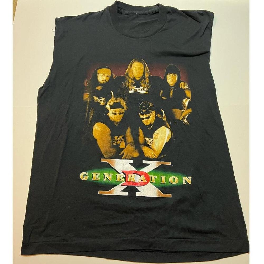 Rare late 90s D-Generation X WWF Large Distressed Vintage